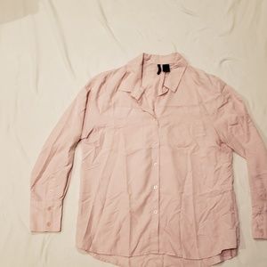 Pink Modal button up blouse